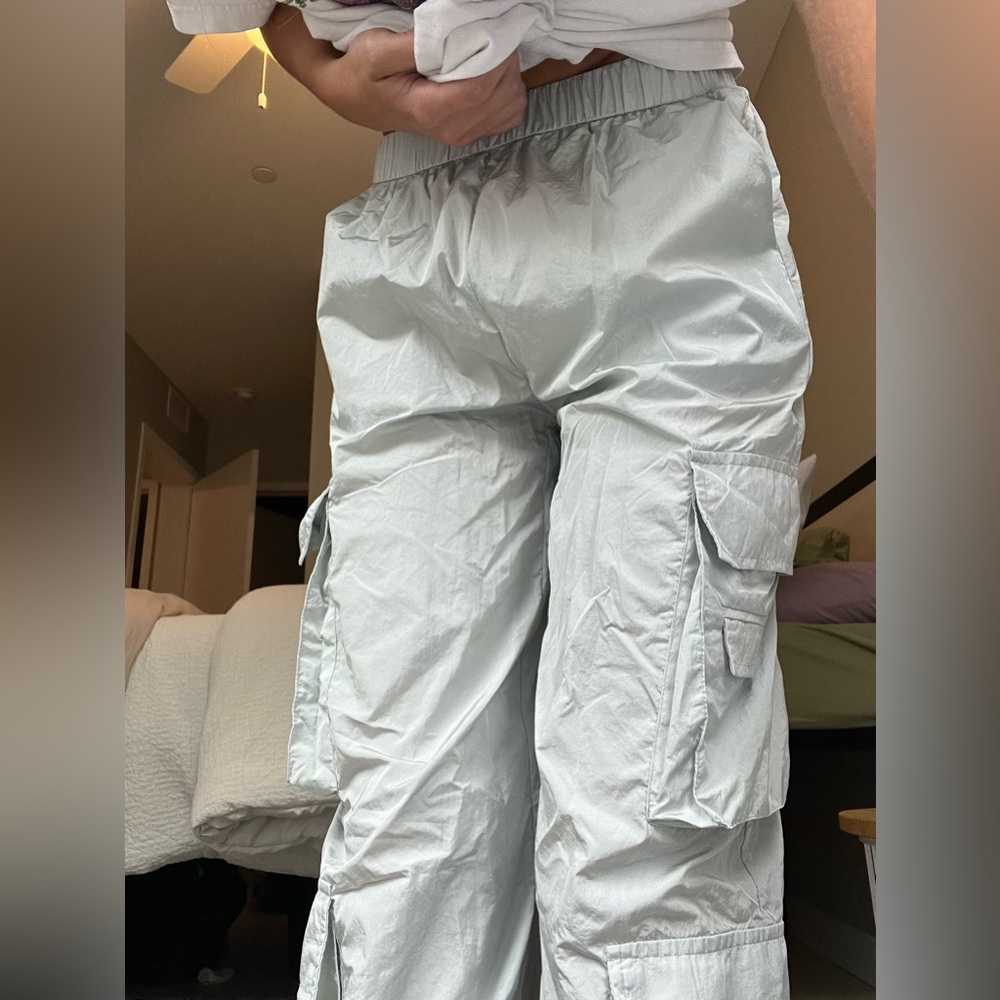 Golden hinge track cargo pants